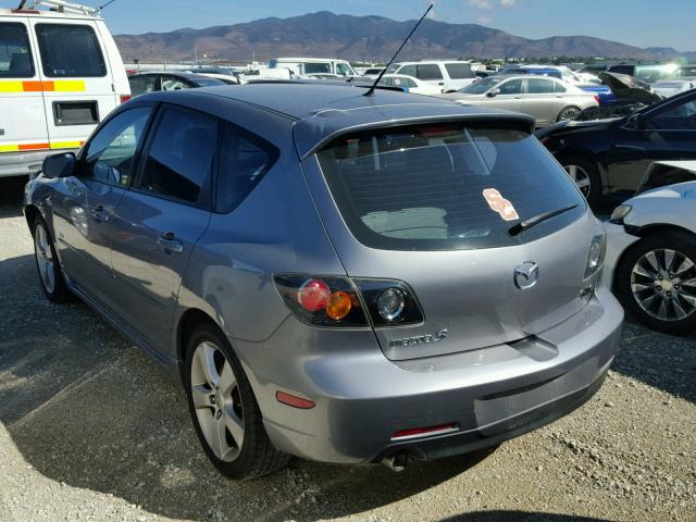 JM1BK144761443710 - 2006 MAZDA 3 HATCHBAC GRAY photo 3