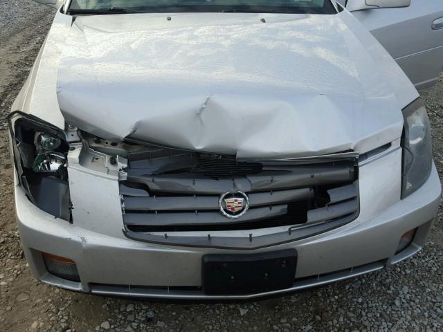 1G6DM57N730109583 - 2003 CADILLAC CTS SILVER photo 7