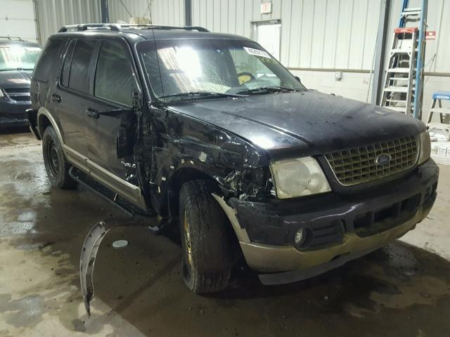 1FMZU74E82UA36634 - 2002 FORD EXPLORER E BLACK photo 1