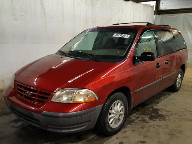 2FMDA5148XBA32132 - 1999 FORD WINDSTAR L RED photo 2