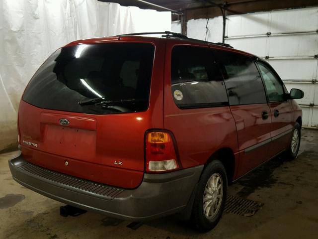 2FMDA5148XBA32132 - 1999 FORD WINDSTAR L RED photo 4