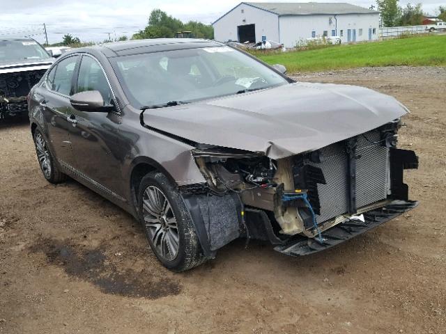 KNALN4D7XF5177192 - 2015 KIA CADENZA PR BROWN photo 1