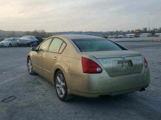 1N4BA41E54C815182 - 2004 NISSAN MAXIMA SE GOLD photo 3