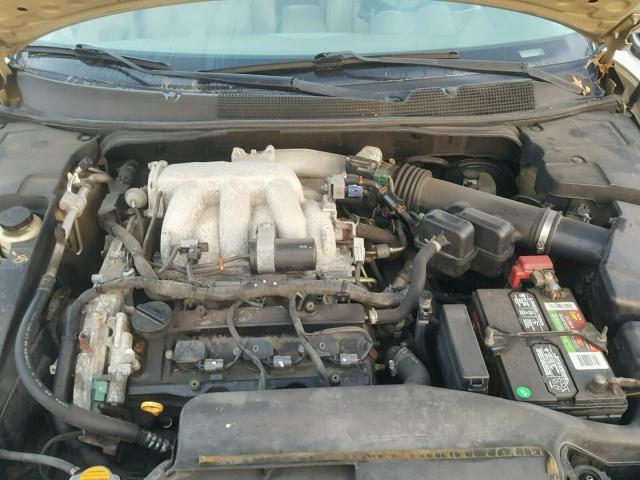 1N4BA41E54C815182 - 2004 NISSAN MAXIMA SE GOLD photo 7