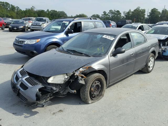 1B3EL46X15N532068 - 2005 DODGE STRATUS SX GRAY photo 2