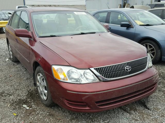 4T1BF28BX1U166301 - 2001 TOYOTA AVALON XL MAROON photo 1