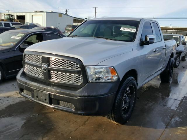 1C6RR6FG8DS538158 - 2013 RAM 1500 ST SILVER photo 2