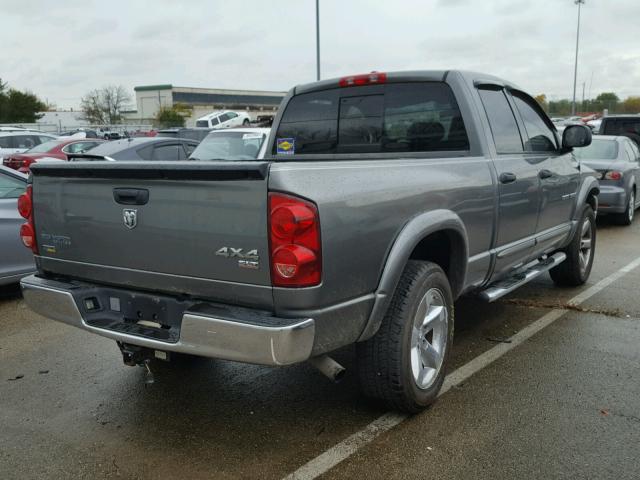 1D7HU18P57S135347 - 2007 DODGE RAM 1500 S SILVER photo 4