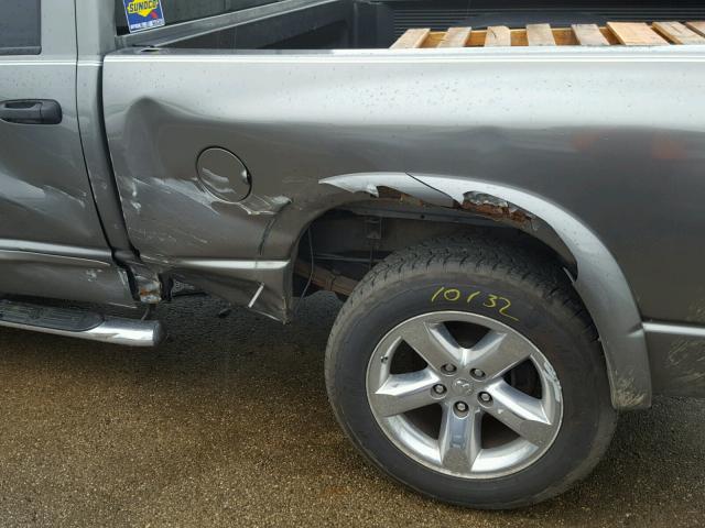 1D7HU18P57S135347 - 2007 DODGE RAM 1500 S SILVER photo 9