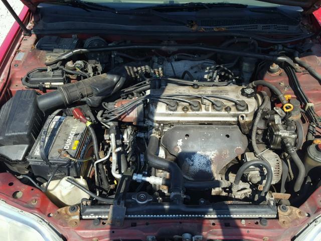 19UYA3252XL004636 - 1999 ACURA 2.3CL RED photo 7