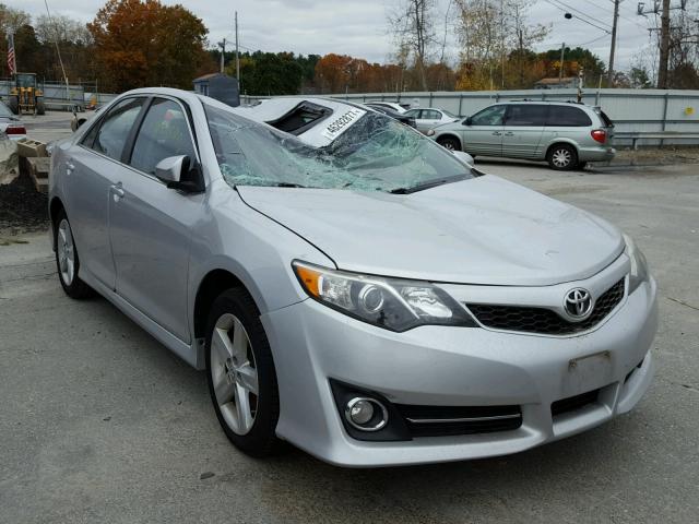 4T1BF1FK0CU125563 - 2012 TOYOTA CAMRY BASE SILVER photo 1