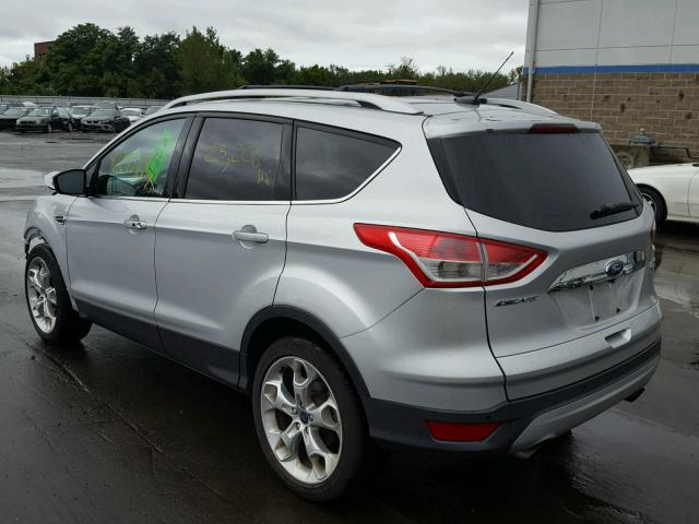 1FMCU9J93EUD83771 - 2014 FORD ESCAPE TIT SILVER photo 3