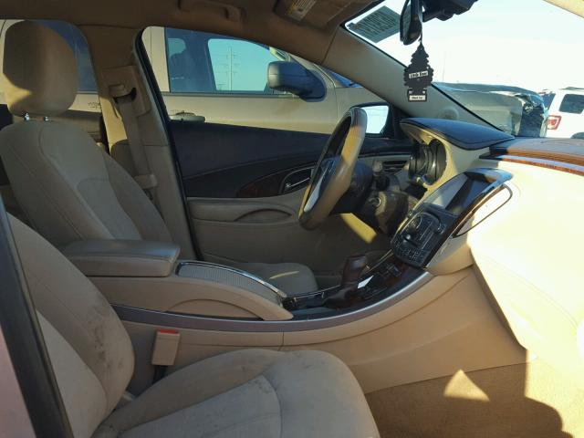 1G4GA5GR0DF263536 - 2013 BUICK LACROSSE GOLD photo 5