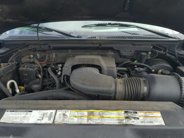 1FMRU17L52LA27497 - 2002 FORD EXPEDITION BLACK photo 7