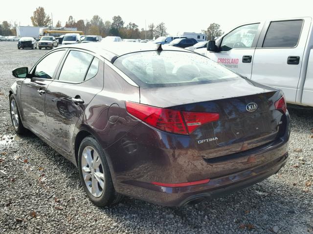 5XXGM4A78DG204488 - 2013 KIA OPTIMA LX BLUE photo 3