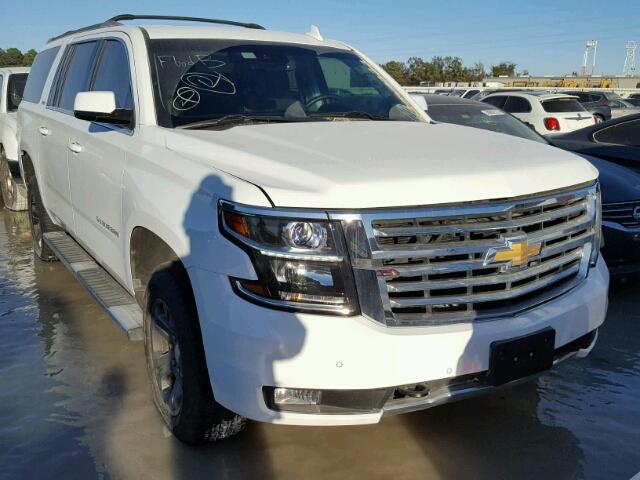 1GNSKHKC7GR107049 - 2016 CHEVROLET SUBURBAN K WHITE photo 1