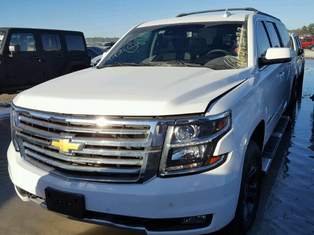 1GNSKHKC7GR107049 - 2016 CHEVROLET SUBURBAN K WHITE photo 2