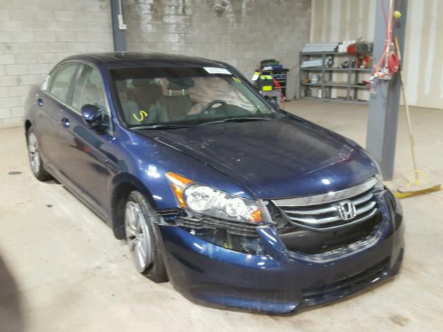 1HGCP2F89CA079055 - 2012 HONDA ACCORD EXL Mavi fotoğraf 1