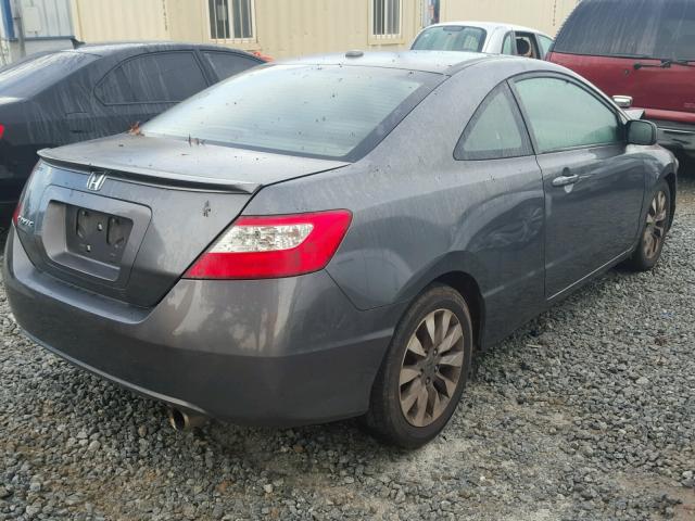 2HGFG129X9H502998 - 2009 HONDA CIVIC EXL GRAY photo 4