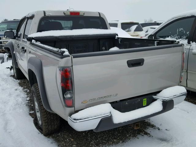 1GCDT136X58204439 - 2005 CHEVROLET COLORADO GRAY photo 3