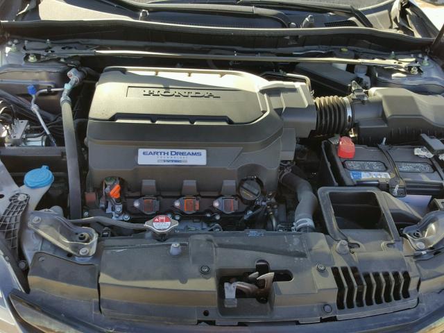 1HGCT2A84GA005468 - 2016 HONDA ACCORD EXL GRAY photo 7