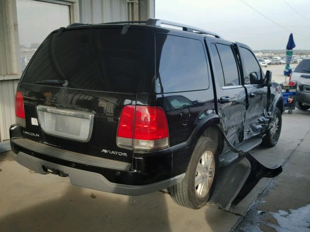 5LMEU68H84ZJ17701 - 2004 LINCOLN AVIATOR 黑色 照片 4