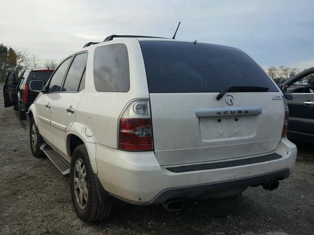 2HNYD18614H546372 - 2004 ACURA MDX TOURIN WHITE photo 3