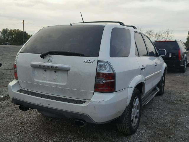 2HNYD18614H546372 - 2004 ACURA MDX TOURIN WHITE photo 4