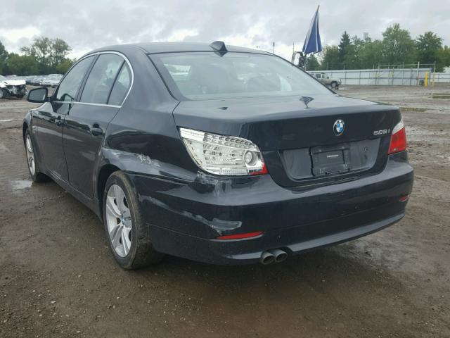 WBANV1C59AC445113 - 2010 BMW 528 XI BLACK photo 3