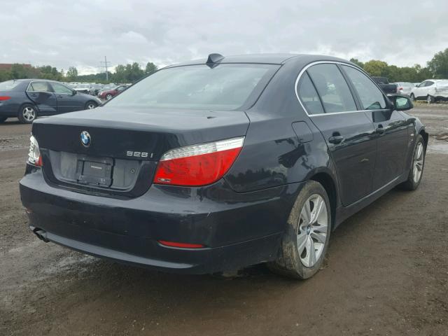 WBANV1C59AC445113 - 2010 BMW 528 XI BLACK photo 4