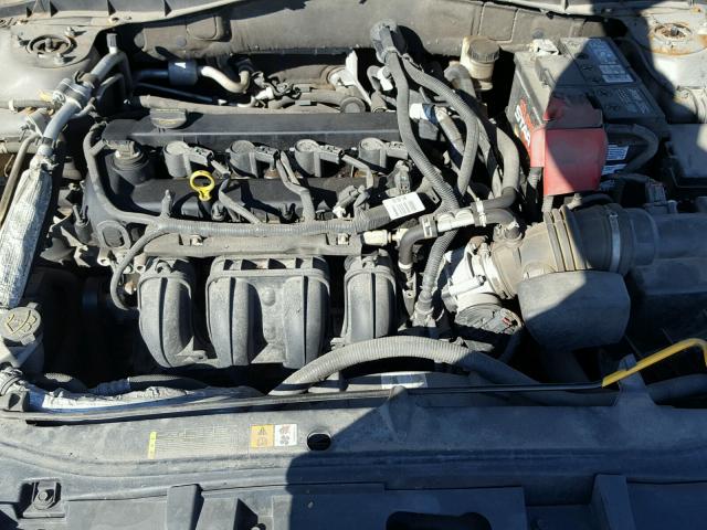 3FAHP0HAXAR252406 - 2010 FORD FUSION GRAY photo 7