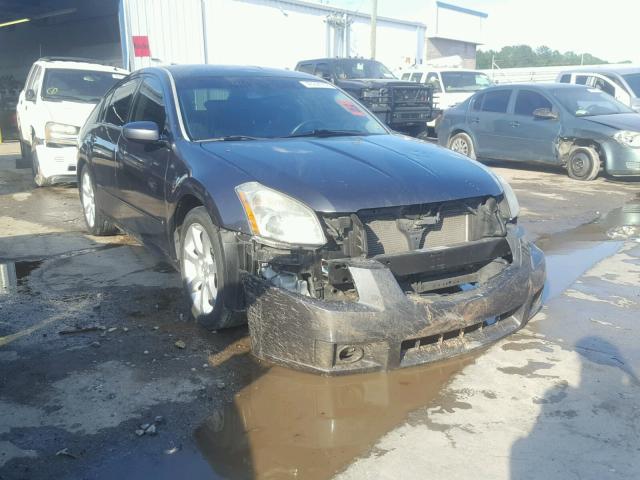 1N4BA41E38C822475 - 2008 NISSAN MAXIMA SE BLACK photo 1