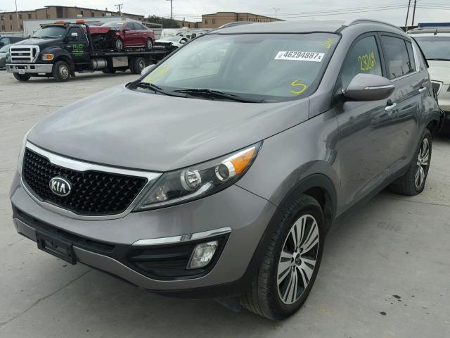 KNDPC3AC7F7721996 - 2015 KIA SPORTAGE E GRAY photo 2