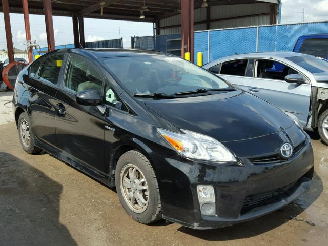 JTDKN3DU0A0019836 - 2010 TOYOTA PRIUS BLACK photo 1