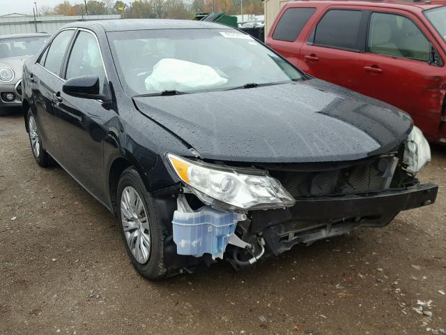 4T4BF1FK0CR189558 - 2012 TOYOTA CAMRY BASE BLACK photo 1