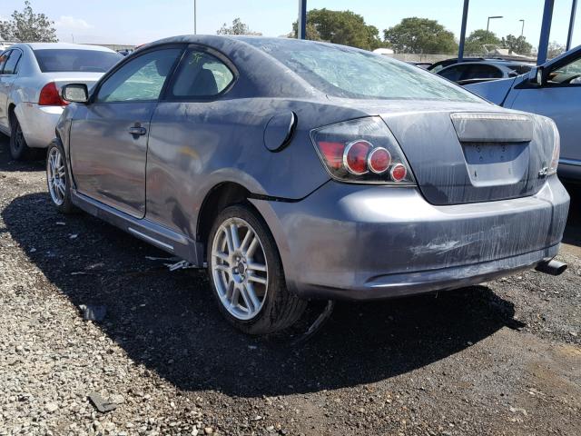 JTKDE167X80273755 - 2008 TOYOTA SCION TC 灰色 照片 3