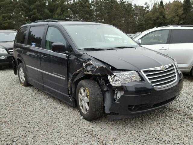 2A4RR5DX7AR501230 - 2010 CHRYSLER TOWN & COU BLACK photo 1