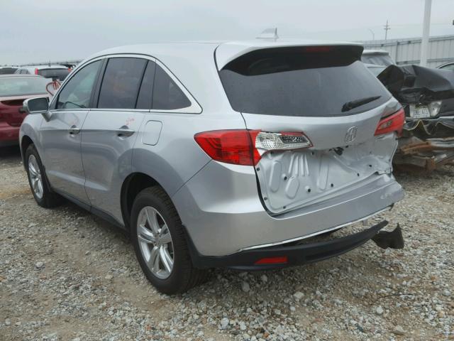 5J8TB4H36DL018957 - 2013 ACURA RDX BASE SILVER photo 3