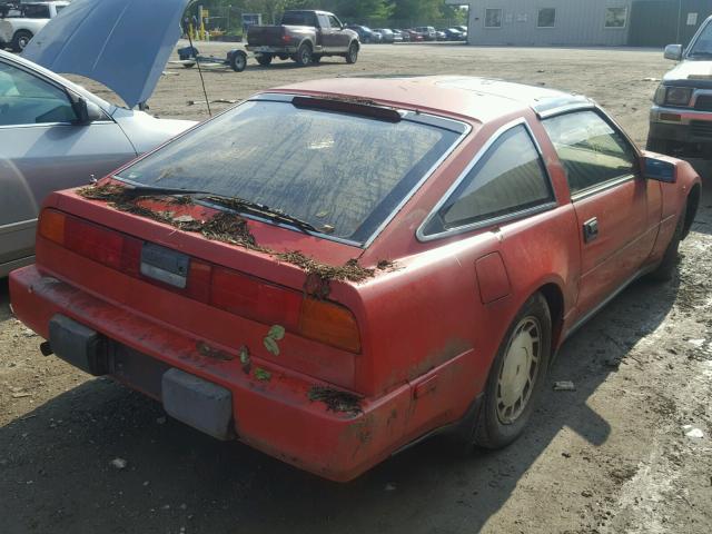 JN1HZ16S8HX128371 - 1987 NISSAN 300ZX 2+2 RED photo 4