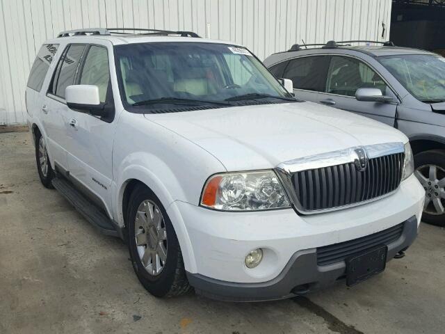 5LMFU28R43LJ51206 - 2003 LINCOLN NAVIGATOR WHITE photo 1