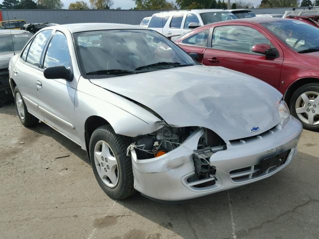 1G1JC524X27262362 - 2002 CHEVROLET CAVALIER B SILVER photo 1