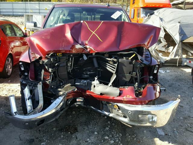 3C6RR7LT4HG618447 - 2017 RAM 1500 SLT Qırmızı foto 9