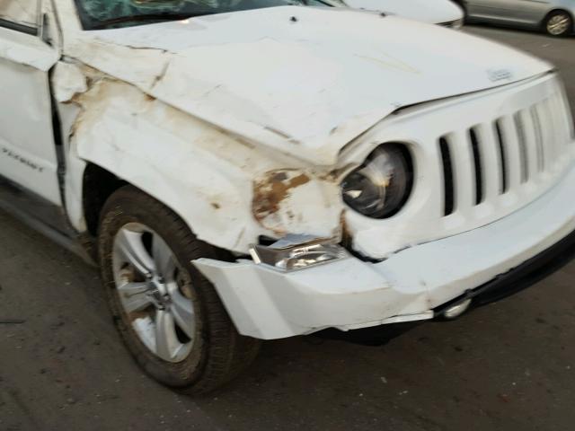 1C4NJPBB4GD703470 - 2016 JEEP PATRIOT SP WHITE photo 10