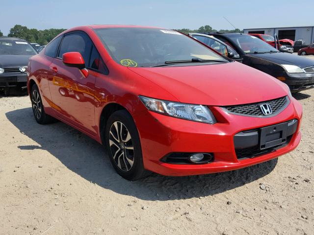 2HGFG3B0XDH526580 - 2013 HONDA CIVIC EXL წითელი ფოტო 1