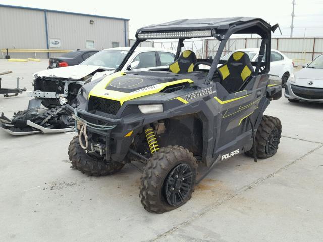 3NSRGK999HH004564 - 2017 POLARIS GENERAL 10 BLACK photo 2