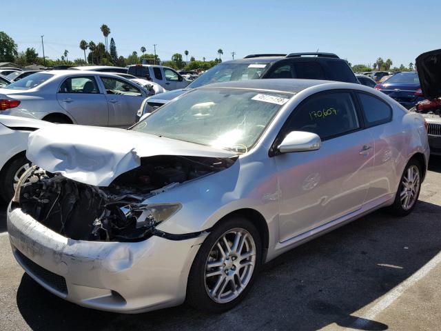 JTKDE167570151237 - 2007 TOYOTA SCION TC 银色 照片 2