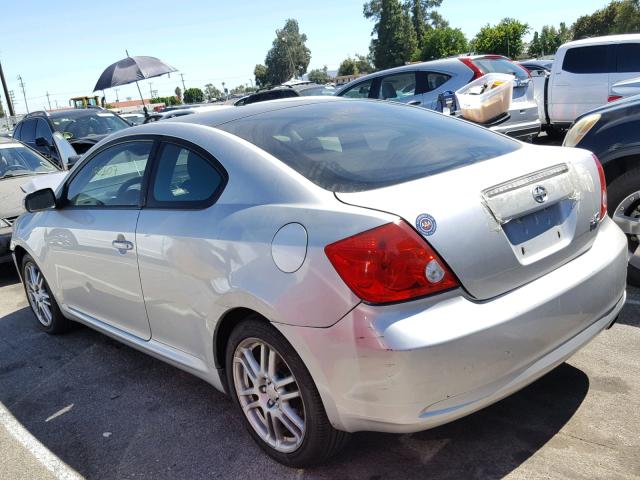 JTKDE167570151237 - 2007 TOYOTA SCION TC 银色 照片 3