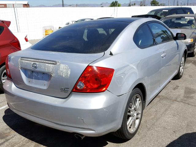 JTKDE167570151237 - 2007 TOYOTA SCION TC 银色 照片 4