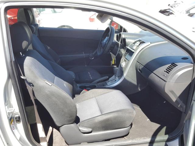 JTKDE167570151237 - 2007 TOYOTA SCION TC 银色 照片 5