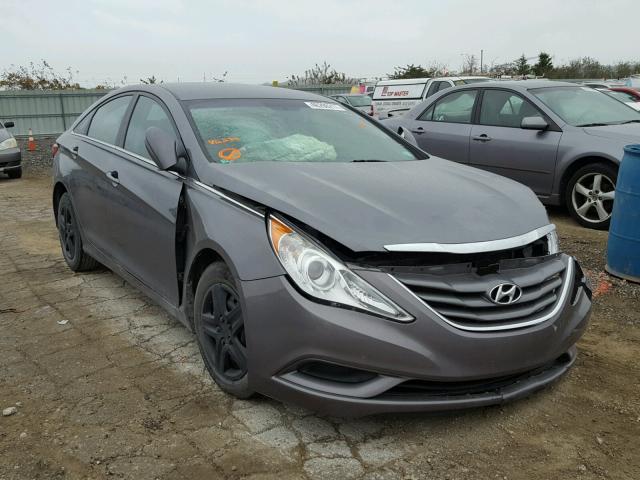 5NPEB4ACXBH279365 - 2011 HYUNDAI SONATA GLS GRAY photo 1